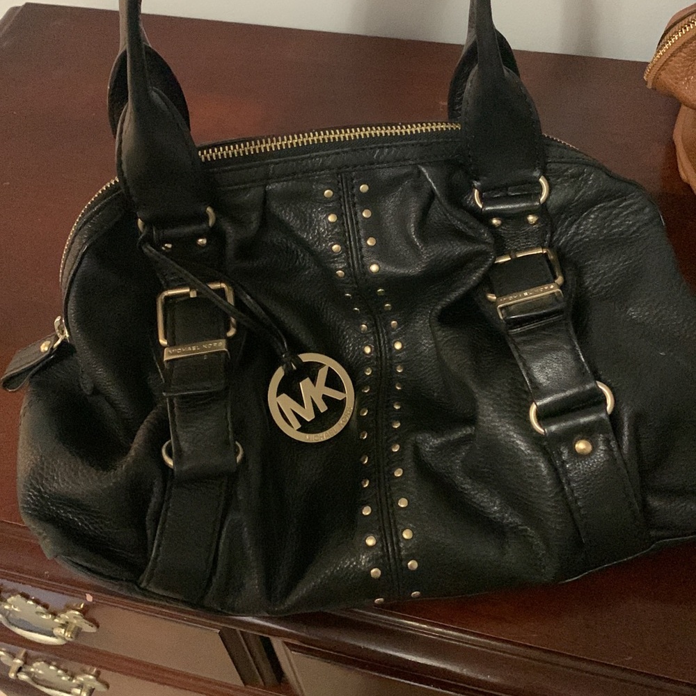 Michael Kors bag. Well loved-my first one! 🥺 still so much life left!